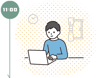 【 11:00 】 作業