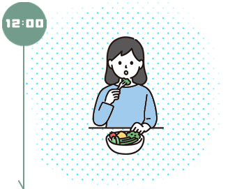 【 12:00 】 昼食・休憩